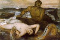 Bocklin, Amold - Triton and Nereid